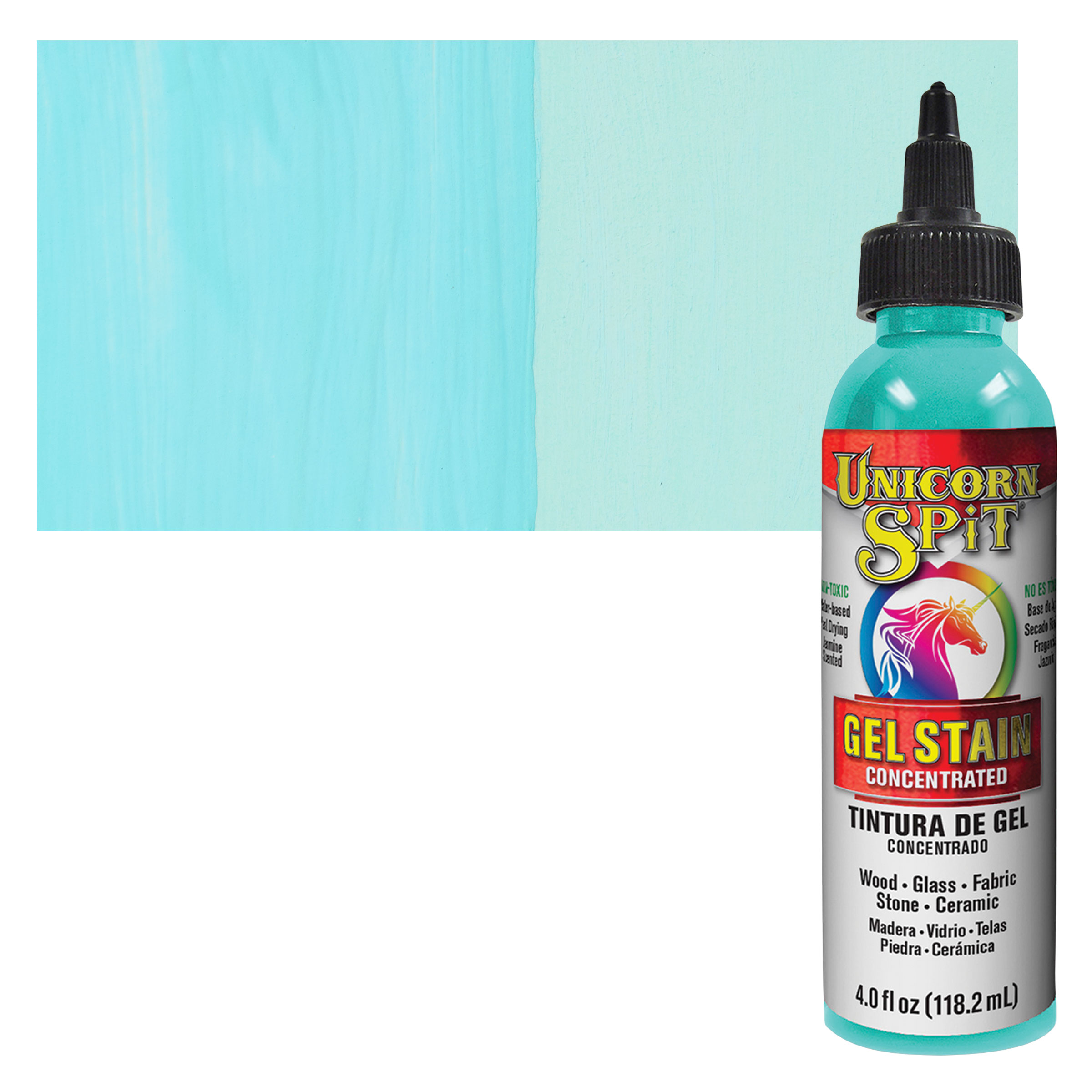 【初期】リキッド・ピープル クリスタル·パラディン ストリーミング·シェイパー Unicorn Spit Gel Stain and Glaze - Zia, 4 oz, Bottle | BLICK Art