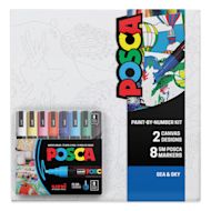 Posca Paint By Number Kits