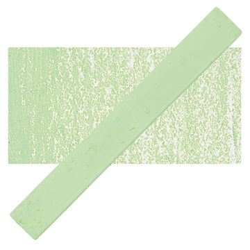 Open in modal - Holbein Artists’ Oil Pastel - Permanent Green 5 oil pastel and swatch