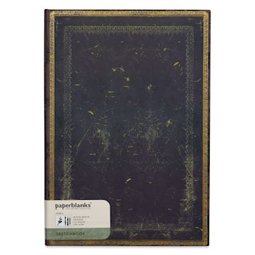 Open in modal - Paperblanks Mixed Media Sketchbook - Arabica, 8" x 11-3/4", front