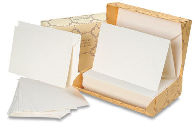 Fabriano Medioevalis Stationery - Assortment of cards and envelopes shown 
