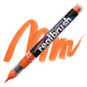 Karin Realbrush Pigment Marker - Bright Orange, 4 mm, Brush Tip