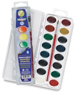 Prang Washable Watercolor Pan Sets