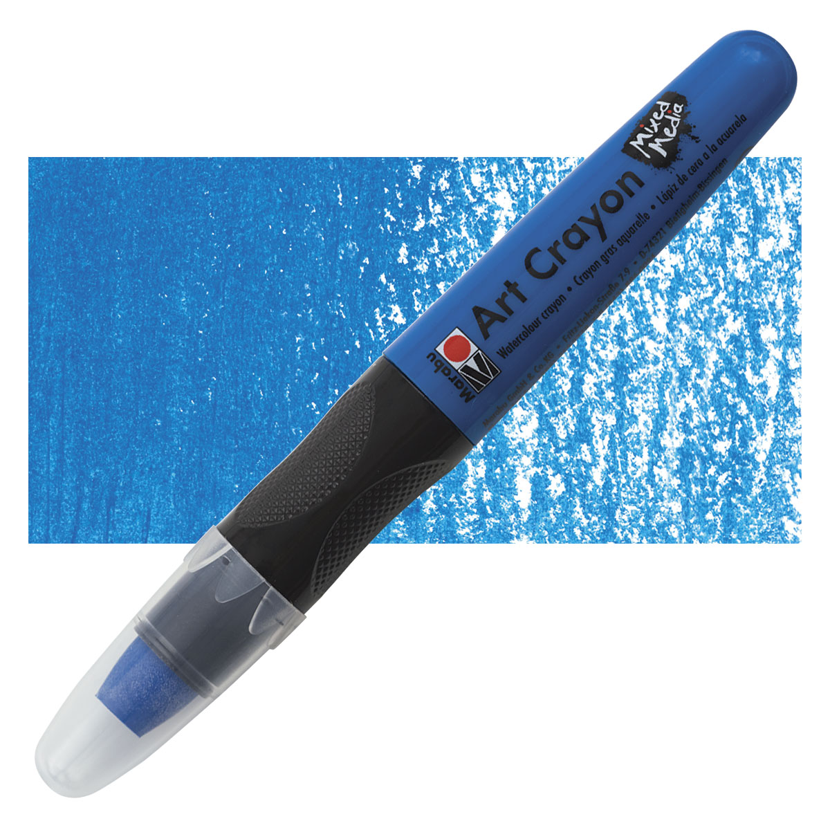 Marabu Art Crayon Gentian 057 BLICK Art Materials
