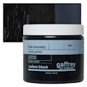 Gaffrey Art Material Standard Body Acrylic Paint - Carbon Black, 473 ml jar