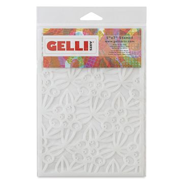 Gelli Arts Stencil - Gaultheria, 5