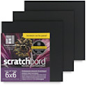 Ampersand Claybord Scratchbord Pack - 6