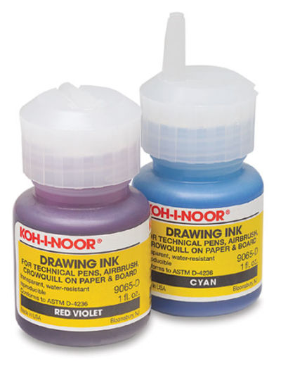 Koh-I-Noor Water-Resistant Drawing Ink