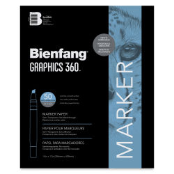 Bienfang Graphics 360 Marker Paper - 14" x 17", 50 Sheets