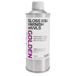 Golden MSA Acrylic Varnish - Gloss, 16 oz can