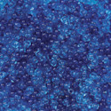 John Bead Czech Glass Seed Beads - Transparent Aqua, Luster Mix, 10/0, 22 g vial
