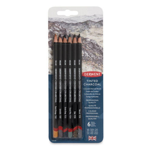 Derwent : Academy Sketching Pencils : Tin Set Of 6