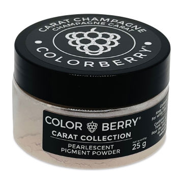 Colorberry Carat Collection Dry Resin Pigment - Champagne, 25 g, Jar