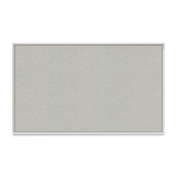 Open in modal - Ghent PremaTak Tackboard - 4 ft x 5 ft, Silver, Vinyl, Aluminum Frame