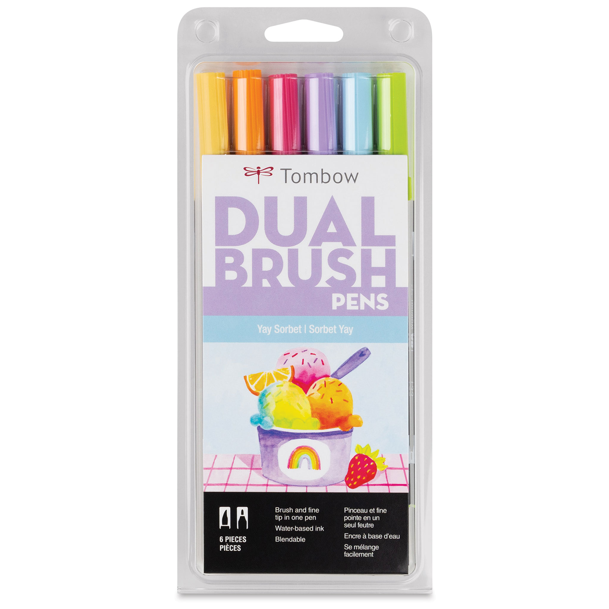 Tombow Dual Brush Marker Set 96 w/ Desk Stand – CL Gifts and