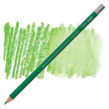 Open in modal - General's Kimberly Watercolor Pencil - Light Green pencil and swatch