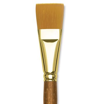 Open in modal - Blick Studio Decorative Brush - Wash, Short Handle, 1" close up