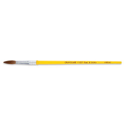 Crayola Camel Hair Watercolor Brush - Round, Size 8