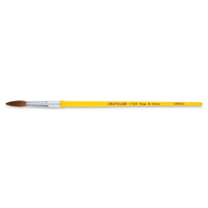 Crayola Camel Hair Watercolor Brush - Round, Size 8