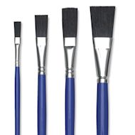 Blick Scholastic Black Bristle Brushes and Sets