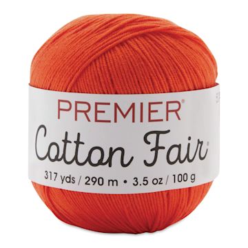 Open in modal - Premier Yarn Cotton Fair Yarn - Mango