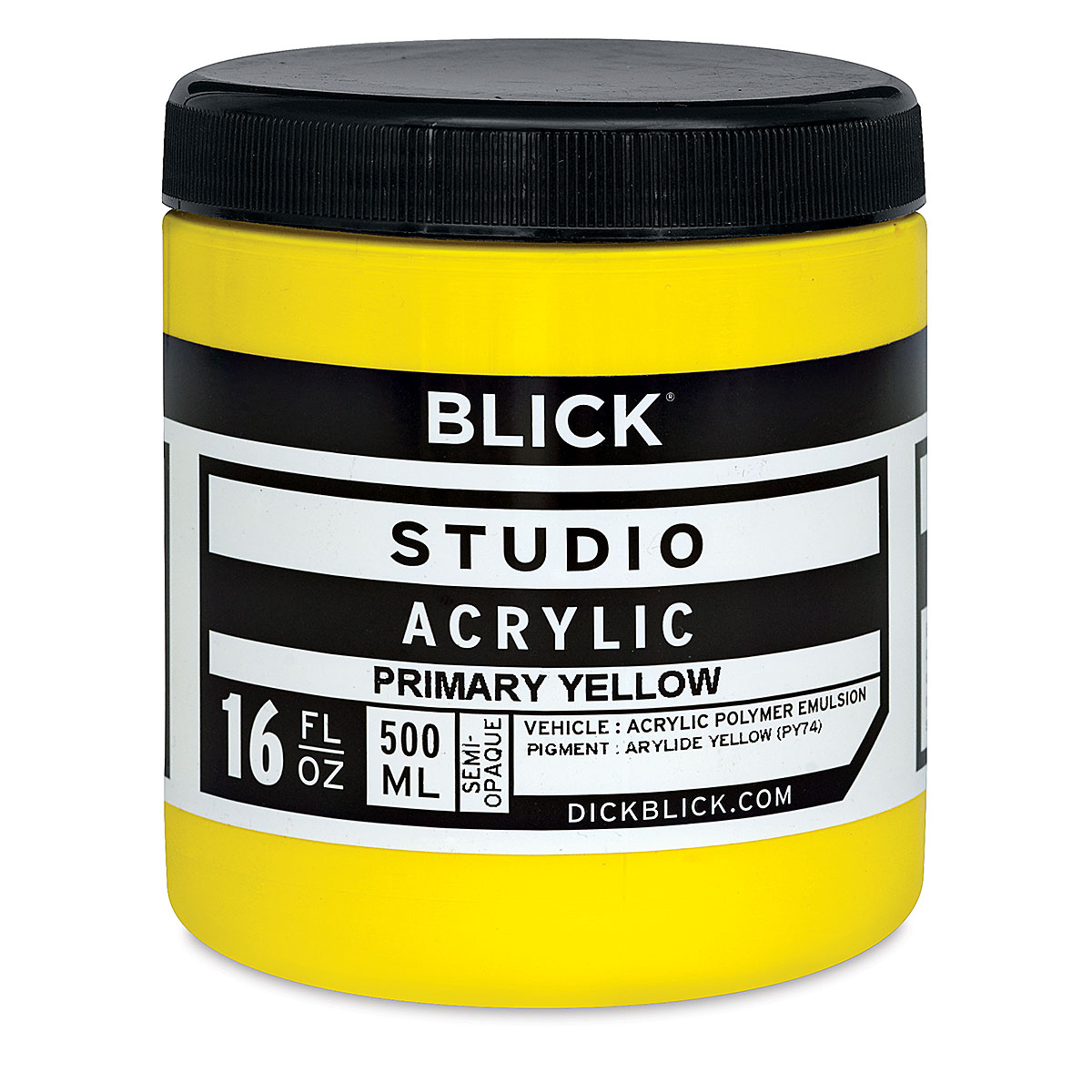 Blick Studio Acrylics - Gold (Metallic), 4 oz tube