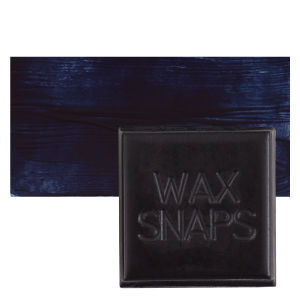 Enkaustikos Wax Snaps Encaustic Paints - Payne's Gray, 40 ml, Cake with Swatch