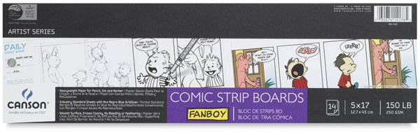 Canson Fanboy Comic Book Art Board Pad 11 x 17 24 Sheets - Office Depot