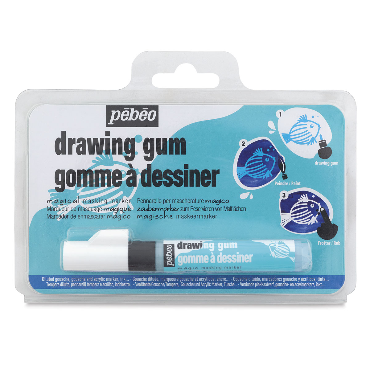 Pēbēo Drawing Gum Marker – K. A. Artist Shop