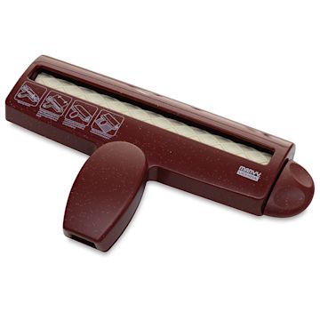 Open in modal - Marvy Uchida Corru-Gator Paper Crimper - Right angle view of Diamond Crimper