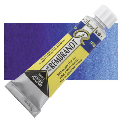 Rembrandt Artist Watercolors - Phthalo Blue Red, 10 ml tube