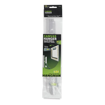 Hangman Frame and Canvas Hangers - 30 lb Capacity, 12" - Front of package
