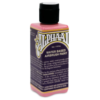 Alpha6 AlphaAir Airbrush Ready Paint - Dark Pink, 5 oz, Bottle