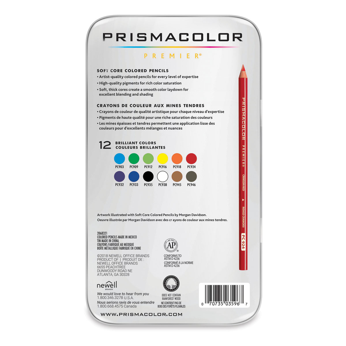 Prismacolor Premier Colored Pencils - Set of 12
