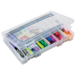 lekken boog dienblad Sakura Koi Coloring Brush Pens - Assorted Colors, Set of 48 | BLICK Art  Materials