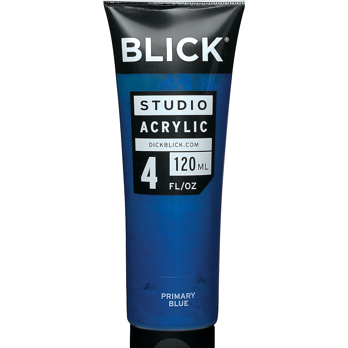 Blick Studio Acrylics - Primary Blue, 4 oz tube
