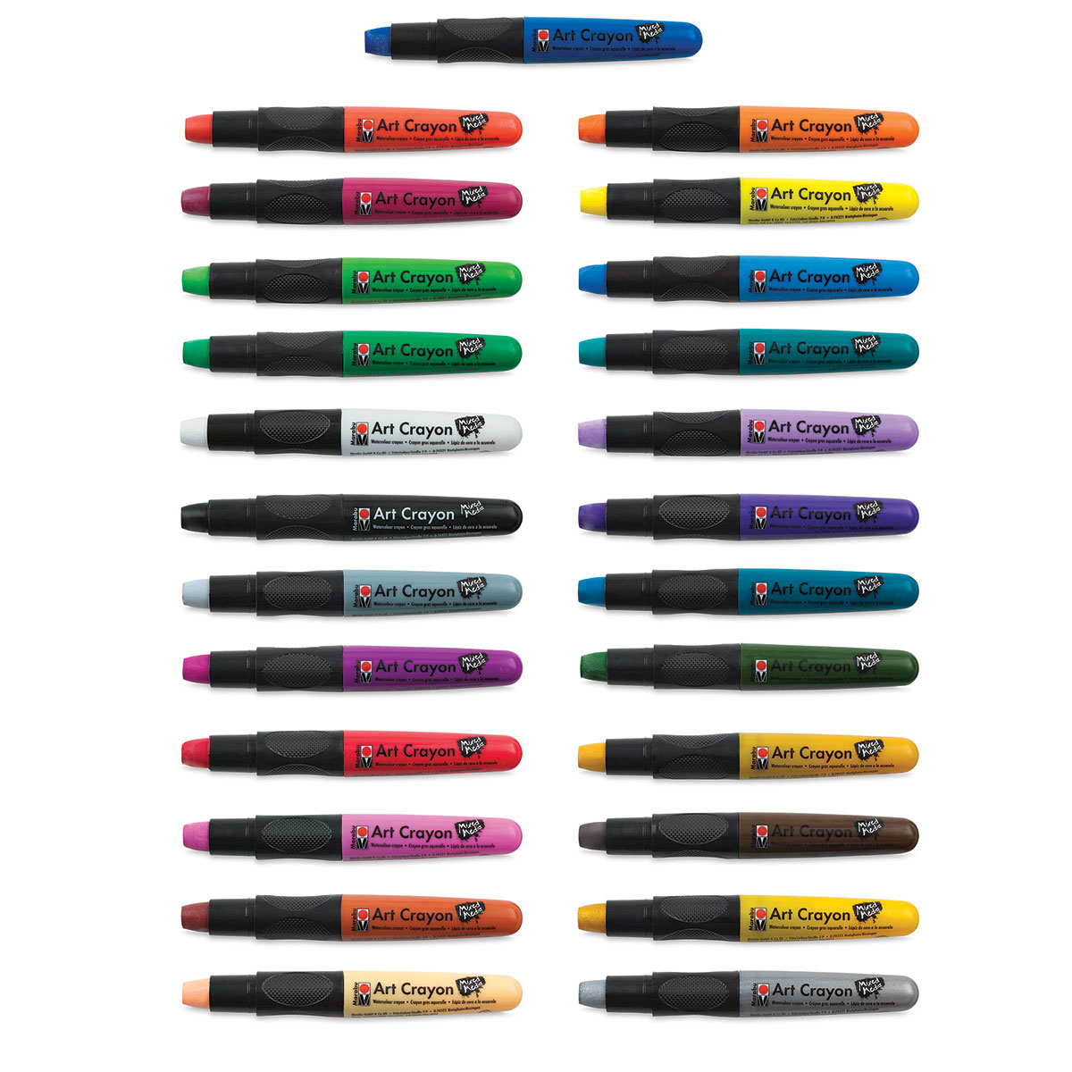 Marabu Art Crayon 140000000201 Assorted Colours 