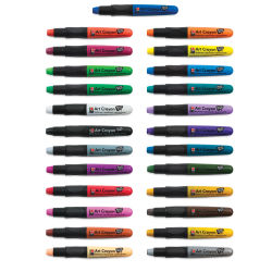 Marabu Art Crayons - 25 individual colors offered shown horizontally