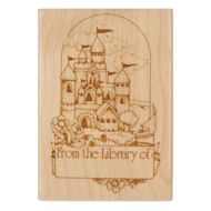 Hero Arts Castle Book Plate Woodblock Stamp