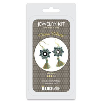 Open in modal - Beadsmith Jewelry Kit - Ocean Wheels style, shown packaged