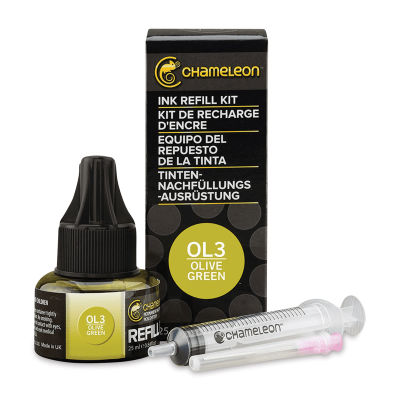 Chameleon Color Tones Marker Refill - Olive Green, 25 ml