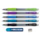 Pilot G2 Mechanical Pencils - Set of 5 pencils shown horizontally with extra leads and erasers