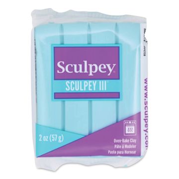 Open in modal - Sculpey III - 2 oz, Aqua, in packaging