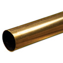 K&S Metal Tubing - Brass, Round, 9/32" Diameter, 12"