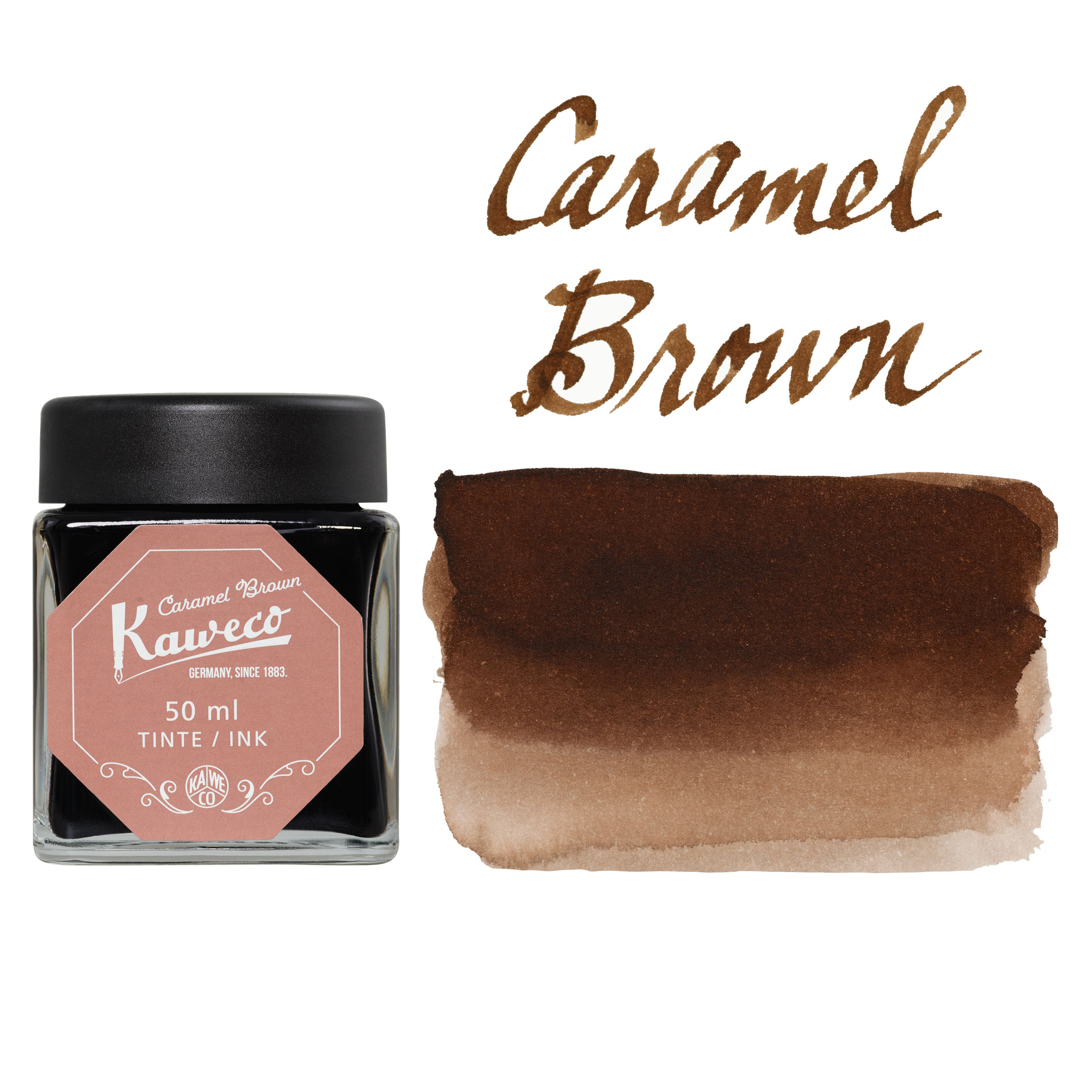 Kaweco Fountain Pen Ink - Caramel Brown, 50 ml, Bottle | BLICK Art ...