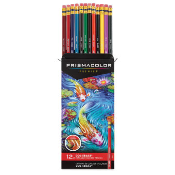 Prismacolor Col-Erase Colored Pencil Green (Dozen)-Montgomery Pens