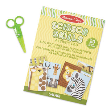 Melissa & Doug Scissor Skills Activity Pad - Safari (Activity pad with scissors)