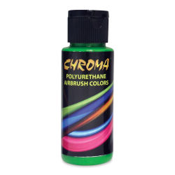 Chroma Polyurethane Airbrush Color - 2 oz, Brilliant Green
