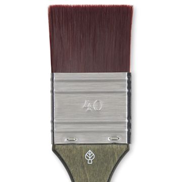 Open in modal - Da Vinci Forte Synthetic Brush - Mottler, Short Handle, Size 40, close-up