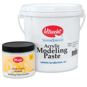 trecht Modeling Paste Extender, view pint and gallon sizes